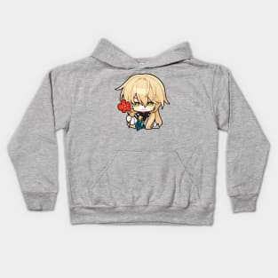 Honkai Star Rail Chibi Luocha Kids Hoodie